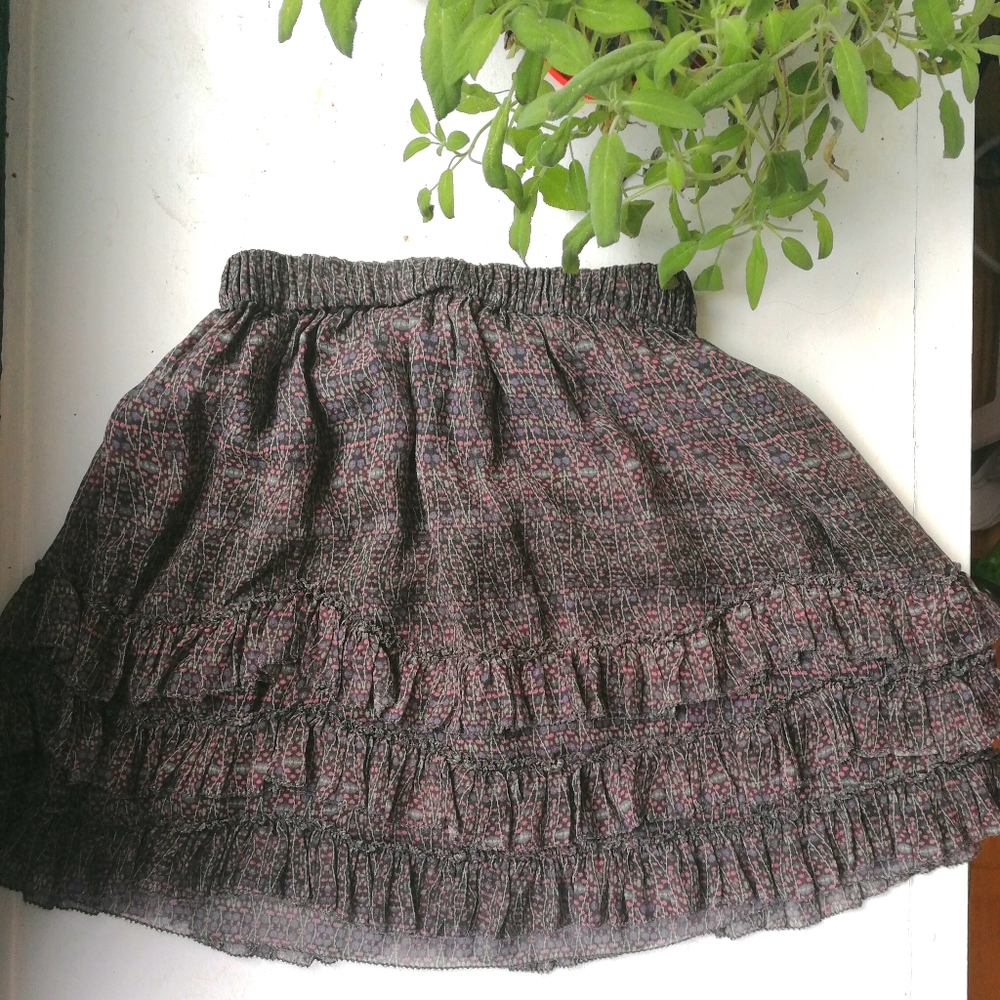 Isabel Marant Etoile Silk Miniskirt